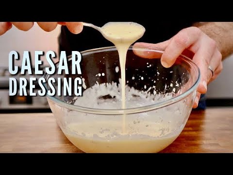 How to Make Caesar Dressing