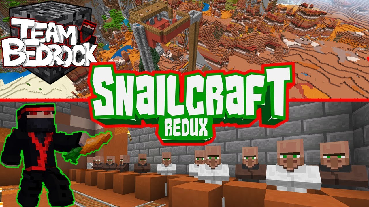 Infinite Villager Breeder Day 1 SnailCraft Minecraft 1.10