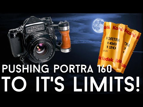 Pushing Kodak Portra 160 To It's Limits! - Night Photography With The Pentax 6x7