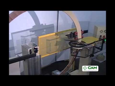 VRTEL Automatic Ring Taping Machine - YouTube