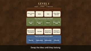 Bible Associations — find the four hidden connections in Scripture | Daily Bible puzzle game screenshot 3