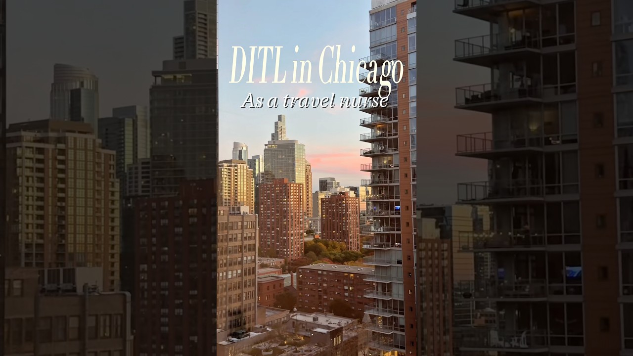 Смена 2/3 в ночную смену в качестве медсестры-путешественника в Чикаго:) 