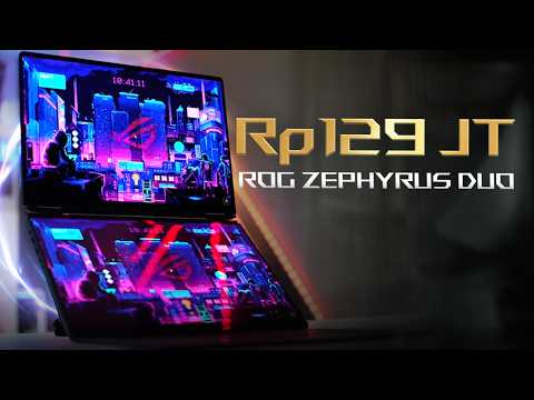 The Most Expensive Laptop I've Ever Reviewed! ROG Zephyrus Duo: 2 OLED Screens + RTX 5090