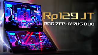 The Most Expensive Laptop I've Ever Reviewed! ROG Zephyrus Duo: 2 OLED Screens + RTX 5090