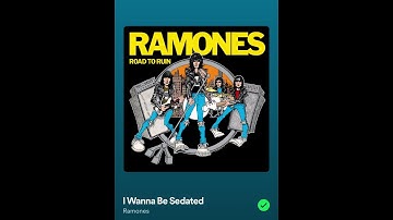 Thumbnail of Ramones - I Wanna Be Sedated