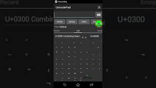 I love this app XD |  UnicodePad | screenshot 2
