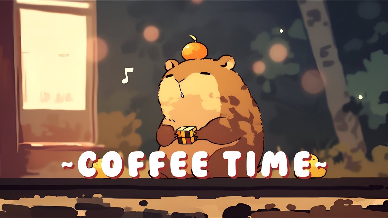 Capybara Lofi Zone | Study Session Music Mix 🌸 ☕