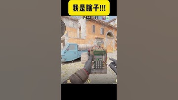 我是瞎子啊！！!#cs2    #游戏  #搞笑