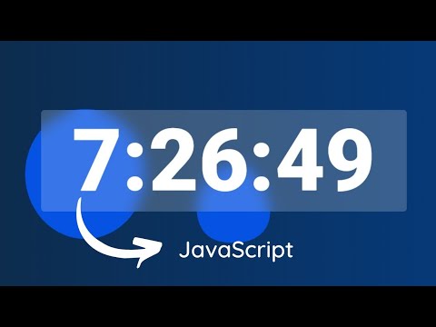 How to make digital clock [ live background ] with the help of html, css, javascript || tutorial 6