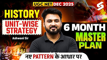 UGC NET Dec 2025 | UGC NET History Unit Wise Preparation Strategy | UGC NET History By Ashwani Sir