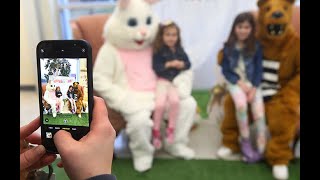 Penn State Hazleton Campus Easter Bunny April 6, 2022