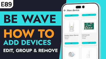 SATEL e-Academy 89: How to Add, Edit & Remove Devices in the BE WAVE System