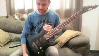 Video thumbnail of "Wovenwar - Lines in the Sand (Guitar Cover)"