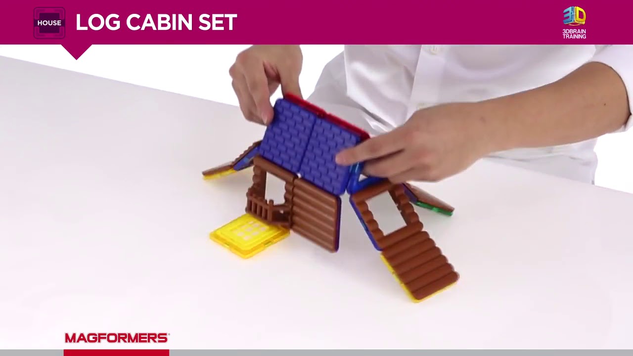 log cabin magformers