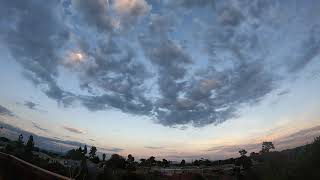 San Diego Summer Monsoon Season 2022 - Timelapse Rear Deck Views
