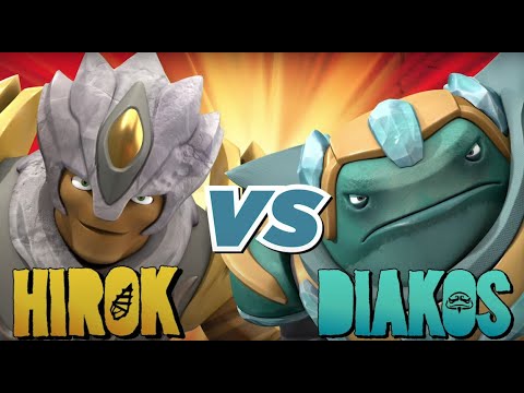 Gormiti Türkçe | Hirok vs Dirakos