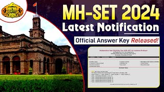 Mh-Set 2024 Answer Key Released | How To Download Complete Insights & Download Guide | Ifas Physics