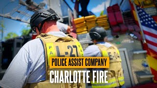 Charlotte Fire Feature: Police Assist Company Active Violence Training
