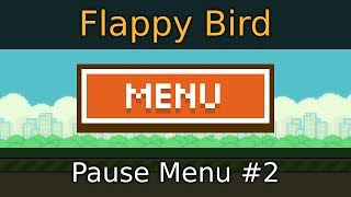 Godot Engine Tutorial - Flappy Bird - 12 Pause Menu #2