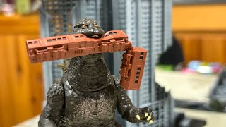 Super 7 Train Biter Godzilla Reaction Figure