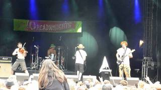 The Dreadnoughts live at Greenfield Festival 2011 (HD)