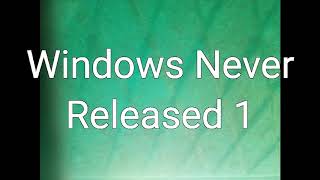 Windows Never Released 1 - Windows 11 FAN10000