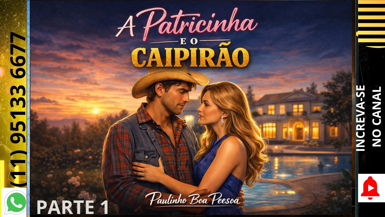 A PATRICINHA E O CAIPIRÃO- O DINHEIRO X AMOR