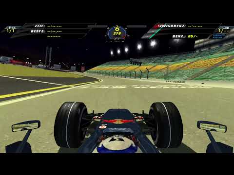 F1 Challenge VB 2008 Toro Rosso Las Vegas(Oval Night) Onboard Lap