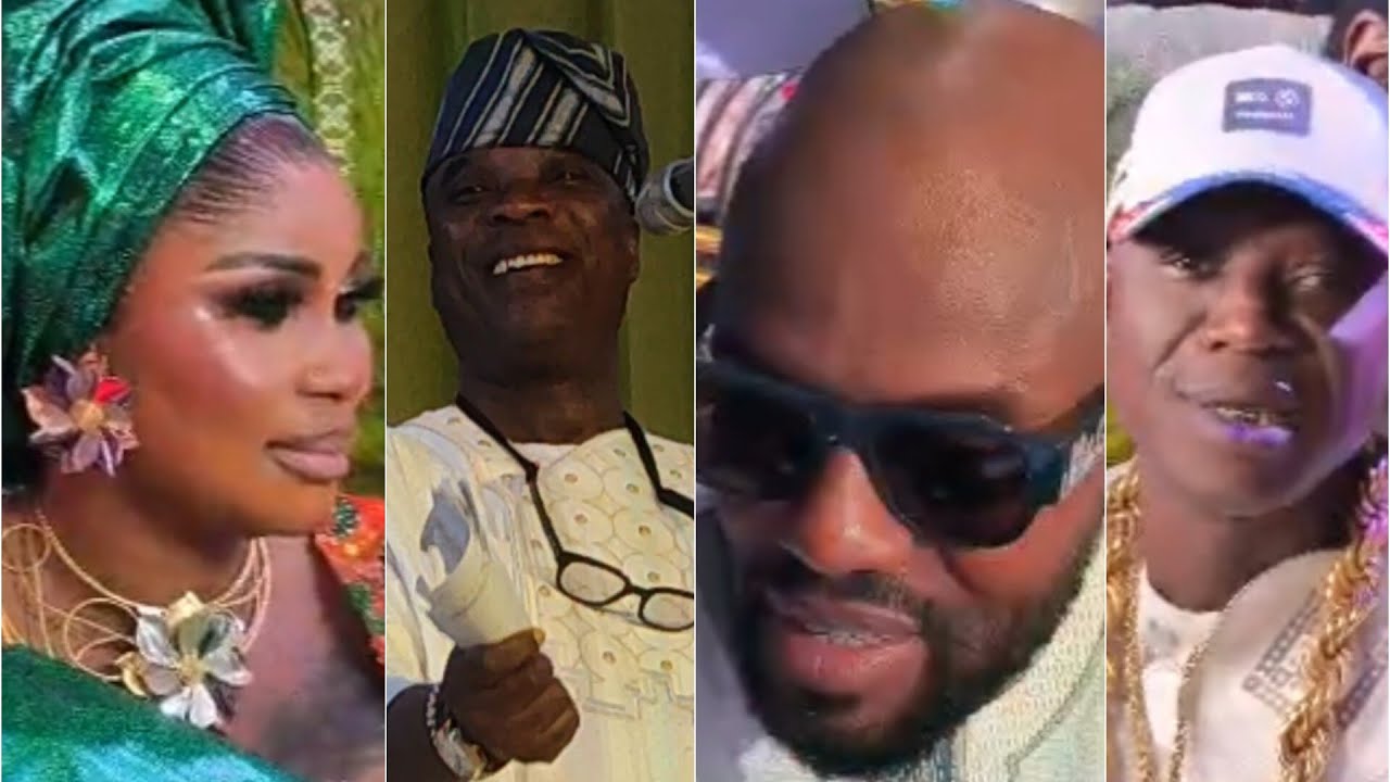  EFELE IJEBU & HIS PRETTY WIFE BRING LAGOS & OGUN STATE STREET BIG BOYS TOGETHER IN AGO IWOYE 