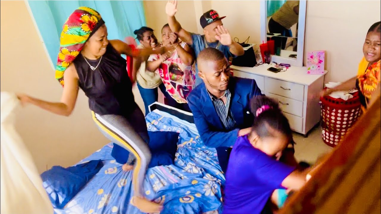 Medam Wilmix yo prank Ti mesye Wilmix yo goumen met pye zorey Monika rache prank