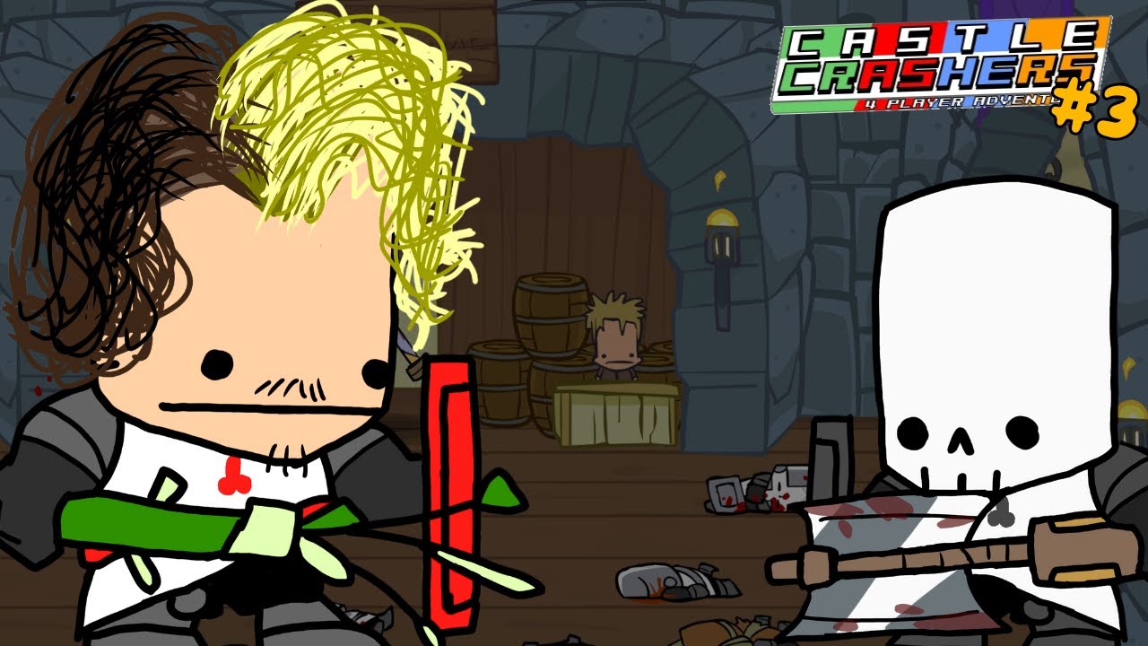 estamos presos no poro do lol - Castle Crashers #03