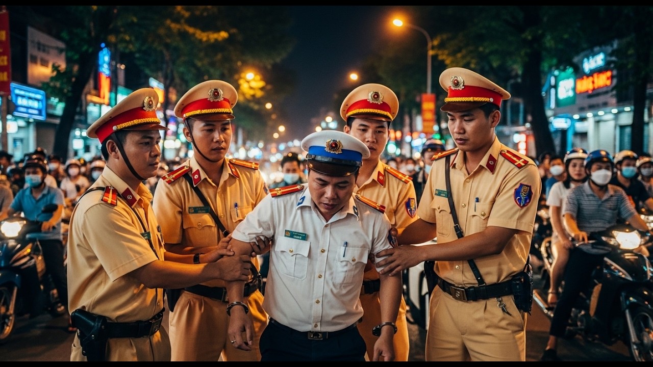 Cảnh Sát Bắt Giữ Một Sĩ Quan Hải Quân Mặc Quân Phục Trắng — Vài Phút Sau, Bộ Quốc Phòng Can Thiệp