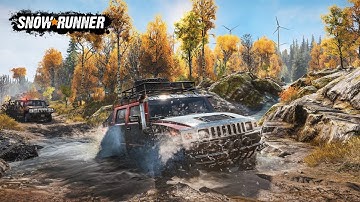 Snowrunner | New Map, Trucks and Missions in The Season Pass DLC | Live Multiplayer