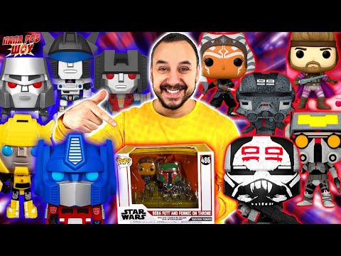 Видео: ПАПА РОБ И ТРАНСФОРМЕРЫ! РОБОТЫ FUNKO POP И КЛОНЫ STAR WARS!