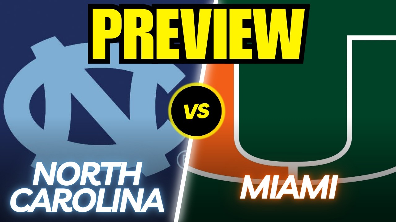 Предварительный обзор и прогноз матча Северная Каролина против Майами!