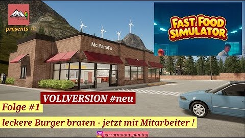 Fast Food Simulator #1  leckere Burger braten - jetzt mit Mitarbeiter ! (deutsch/Let´s play)