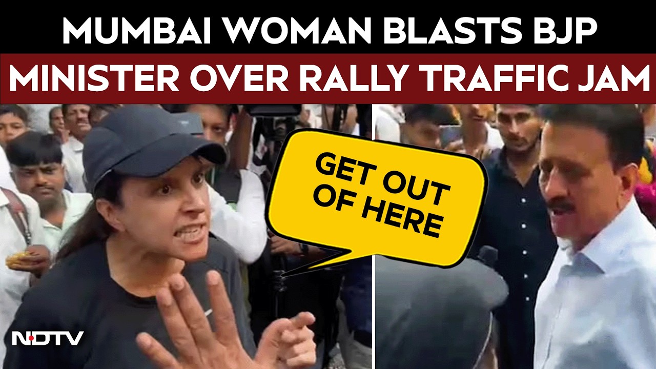 Viral Video | Angry Mumbai Woman Lambasts Police & BJP Minister At ...