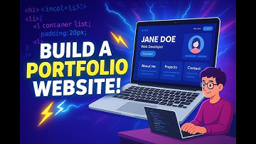 HTML & CSS Portfolio Website Tutorial(Full Series) – Introduction