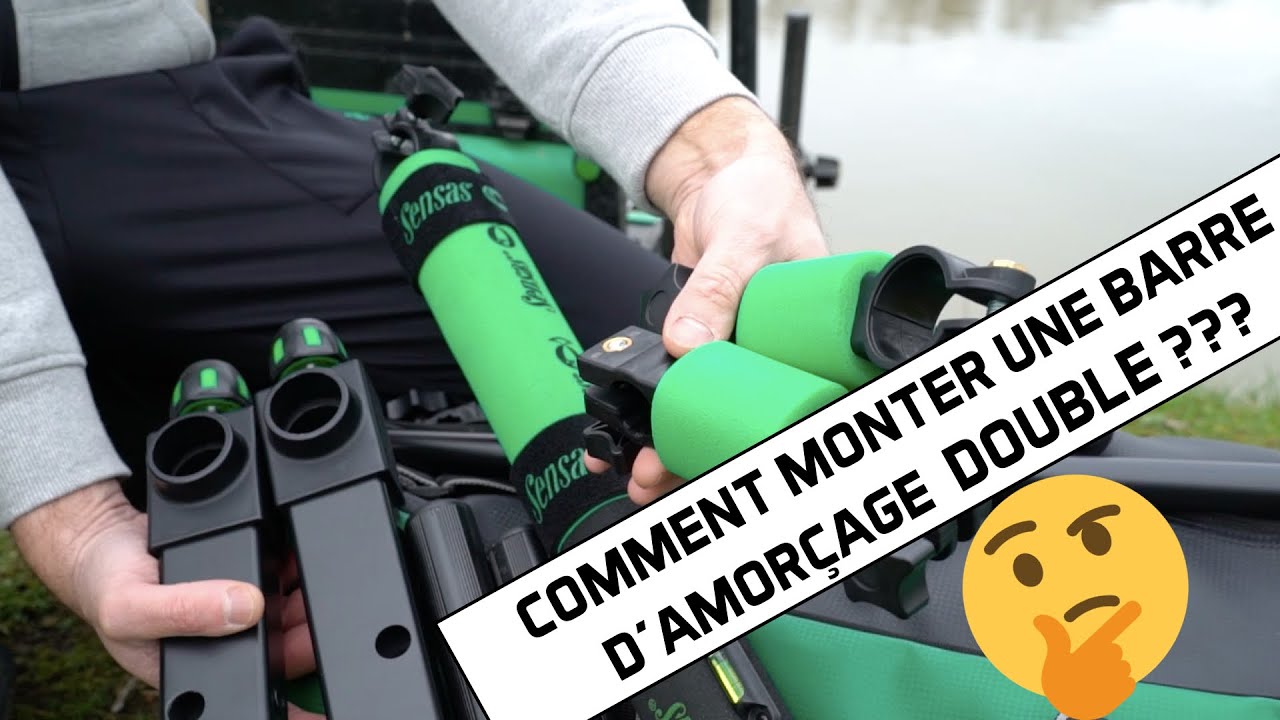COMMENT MONTER UNE BARRE D'AMORÇAGE DOUBLE ???