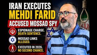 Iran Executes Alleged Mossad Spy — Mehdi Farid