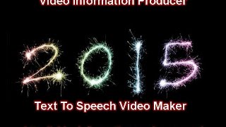 Text2Speech Video Information Producer