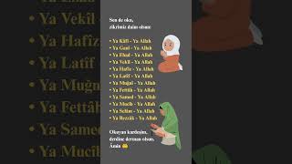 Bu Zikirler Kalbe Şifa