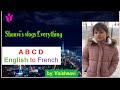 Abcdenglish to french alphabet letters  with pronunciations