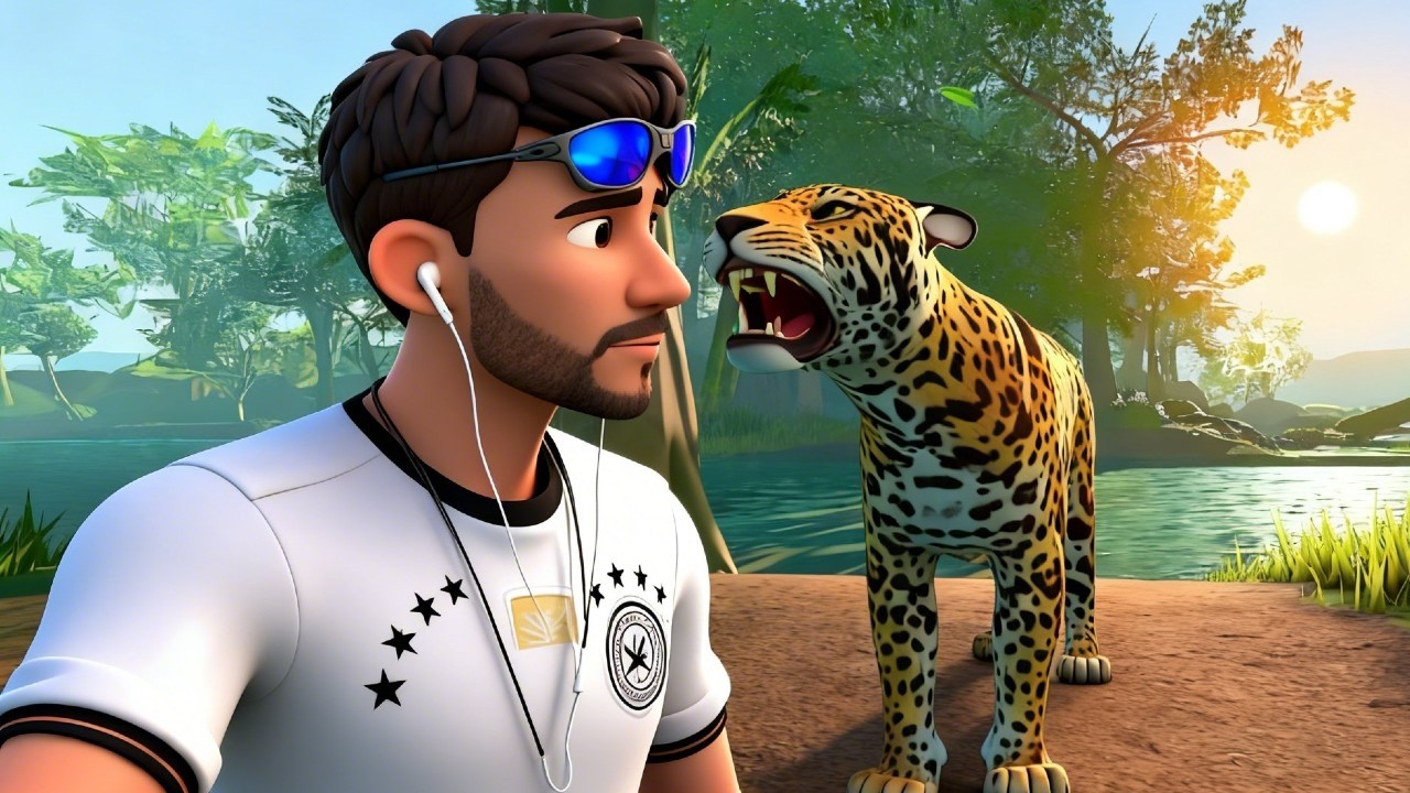 JOGANDO O NOVO JOGO! AMAZONIAN SURVIVAL! NO ROBLOX