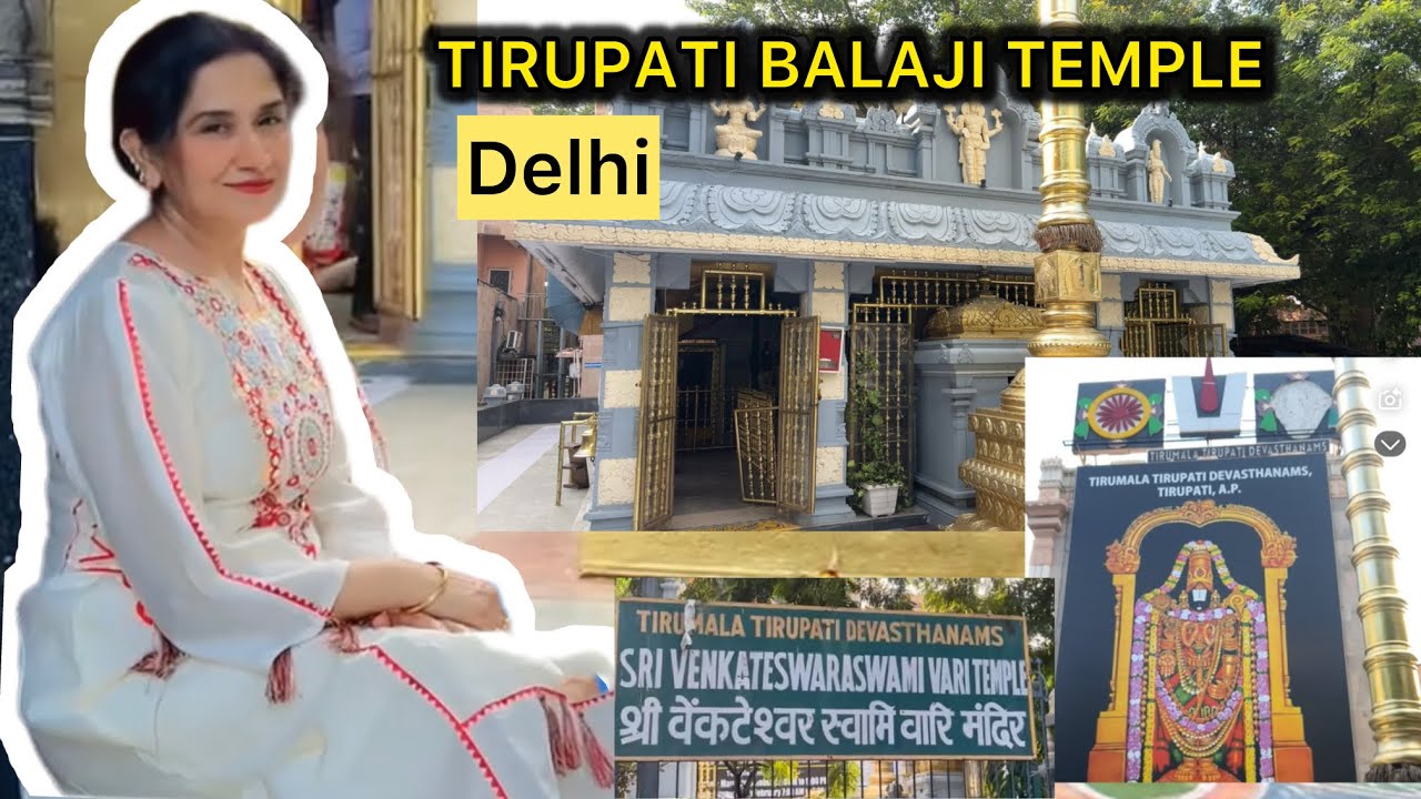 Tirupati Balaji Mandir Delhi ✨ | History, Darshan & Travel Vlog | Amita Vlogs