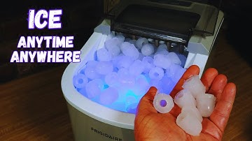 Frigidaire Countertop Ice Maker - Get Ice Anytime, Anywhere