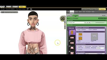 CREATING A SIMPLE TEXTURED CROP TOP ON IMVU USING GIMP