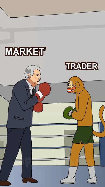 Pasar VS Pedagang 🥊 #kripto #pasarsaham #perdagangan #meme #otakkotor