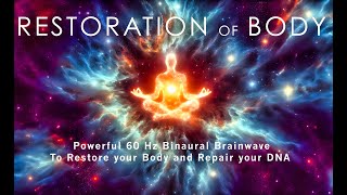 Emotional and Physical Healing ★︎ Binaural Gamma Brainwaves to Restore your Body and Repair your DNA