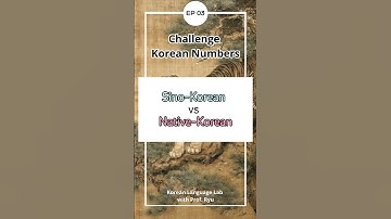 EP03: Korean Numbers: Native vs Sino Confusion! |  [숫자 실수 방지⚠️]  스무 살 vs 20세? 세 시 vs 삼십 분?